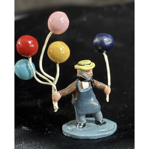 Gault J Carlton French Miniature Figurine Balloon Seller Provence #199 France